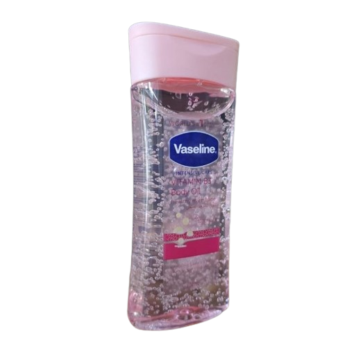 Vaseline Vitamin B3 Body Oil Hydrates, Brightens, And Nourishes Skin, Evens Tone, Reduces Fine Lines, Improves Elasticity