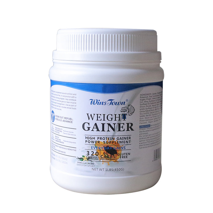 Wins Town Weight Gainer and Muscle Builder Supplement Protein Powder Supports Muscle Growth, Promotes Weight Gain, Boosts Energy, Easy to Mix