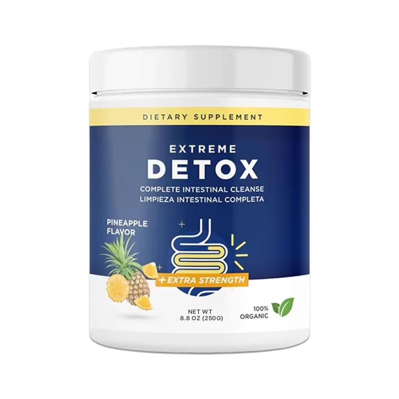 Extreme Detox Powder For Complete Body Cleanse, Liver Health, Digestive Balance, Weight Management, Energy Boost, Skin Clarity And Toxin Elimination Support