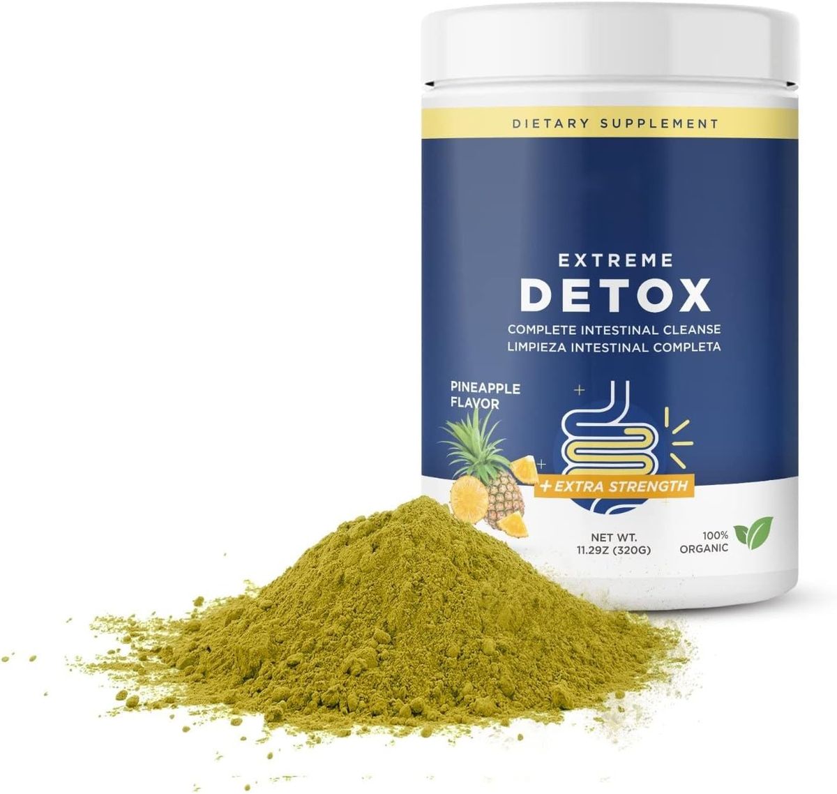 Extreme Detox Powder For Complete Body Cleanse, Liver Health, Digestive Balance, Weight Management, Energy Boost, Skin Clarity And Toxin Elimination Support
