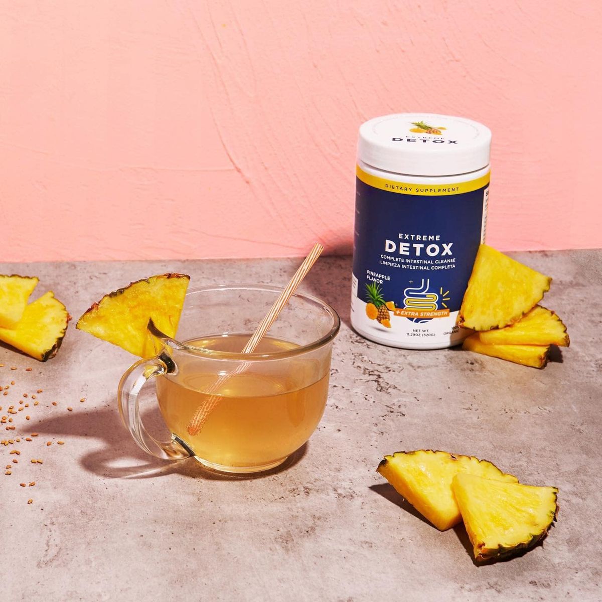 Extreme Detox Powder For Complete Body Cleanse, Liver Health, Digestive Balance, Weight Management, Energy Boost, Skin Clarity And Toxin Elimination Support