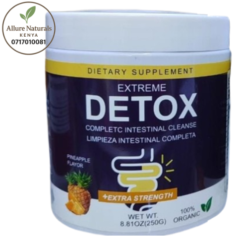 Extreme Detox Powder For Complete Body Cleanse, Liver Health, Digestive Balance, Weight Management, Energy Boost, Skin Clarity And Toxin Elimination Support