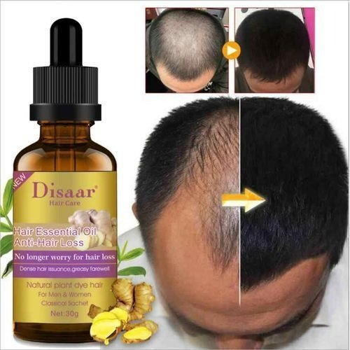 Hair Growth Essential Oil For Baldness, Hair Loss, Thinning & Scalp Repair With Natural Nutrients For Stronger, Fuller, Healthier Hair