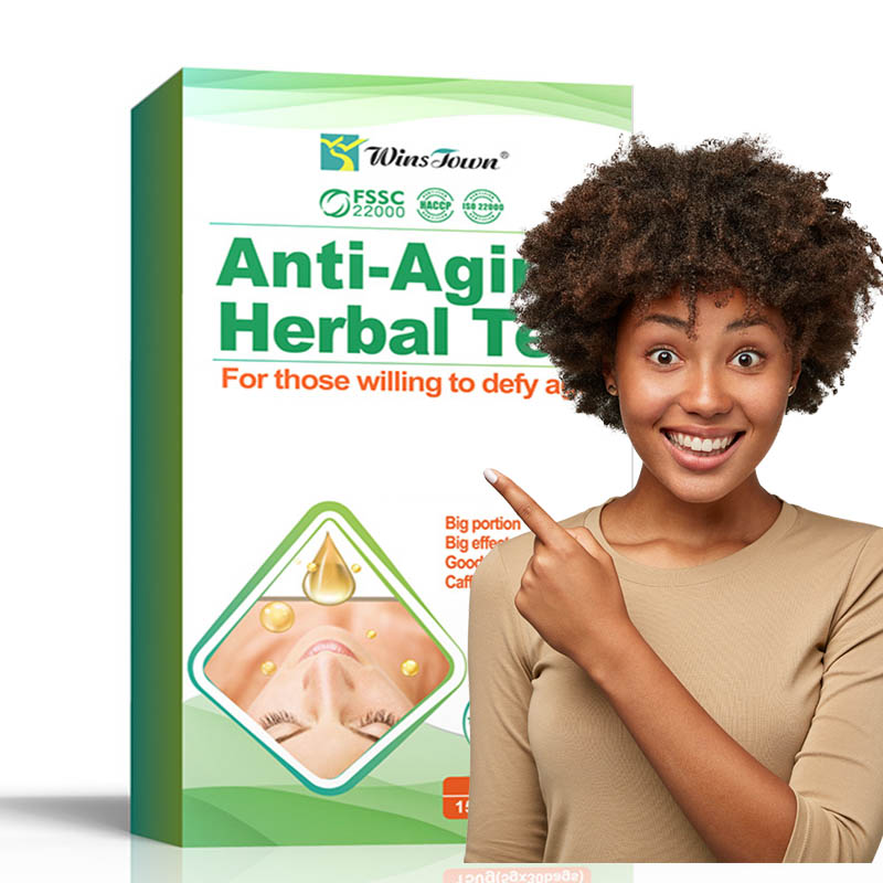 Winstown Anti-Aging Tea and Anti-Aging Gummies Immunity Support, Firm Skin and Radiance Antioxidants Promote New Skin Cell Renewal, Smooth Wrinkles and Boost Vitality