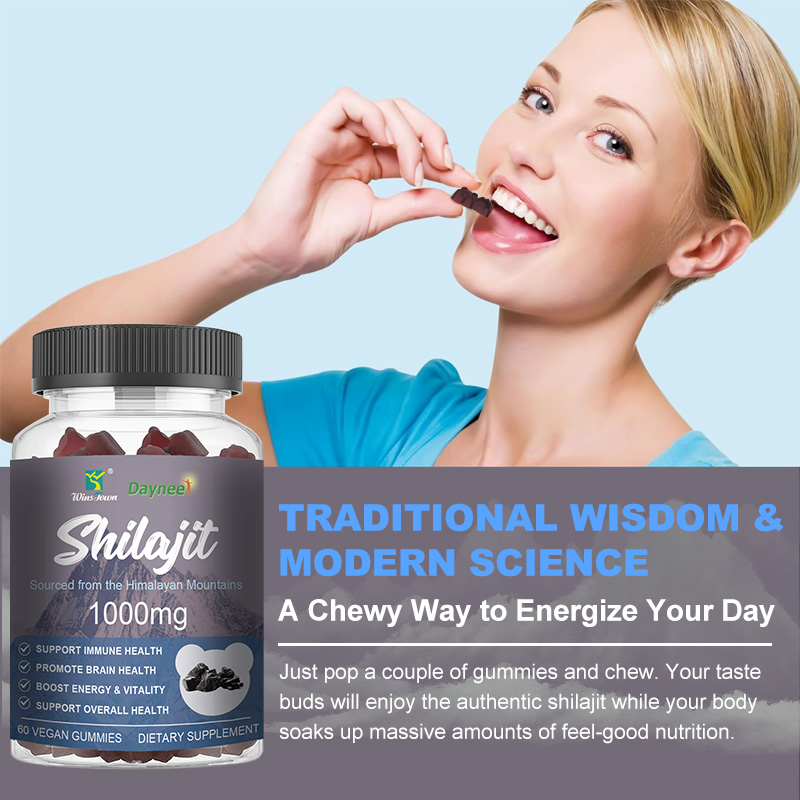 Shilajit Gummies With Maca Plus Ashwagandha Gummies For Energy Hormonal Balance Stress Relief Libido Strength Mental Clarity And Overall Vitality For Men And Women