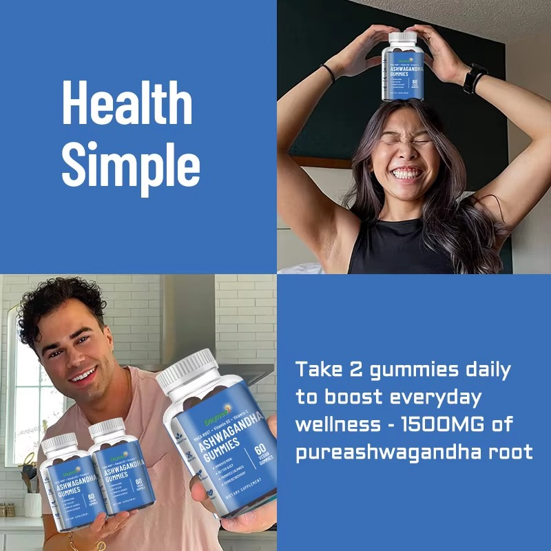 Shilajit Gummies With Maca Plus Ashwagandha Gummies For Energy Hormonal Balance Stress Relief Libido Strength Mental Clarity And Overall Vitality For Men And Women