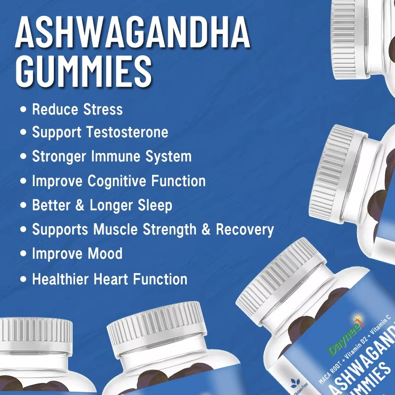 Shilajit Gummies With Maca Plus Ashwagandha Gummies For Energy Hormonal Balance Stress Relief Libido Strength Mental Clarity And Overall Vitality For Men And Women