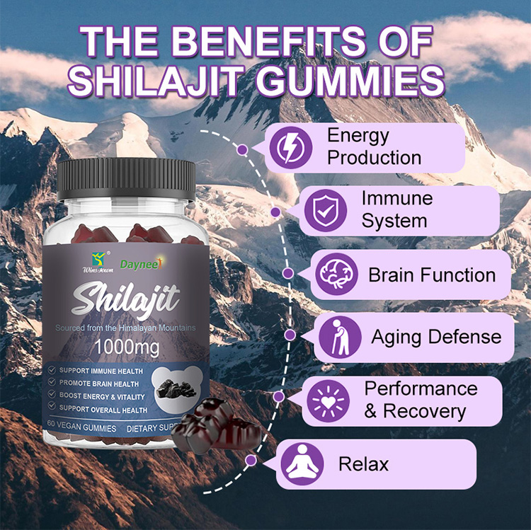 Shilajit Gummies With Maca Plus Ashwagandha Gummies For Energy Hormonal Balance Stress Relief Libido Strength Mental Clarity And Overall Vitality For Men And Women