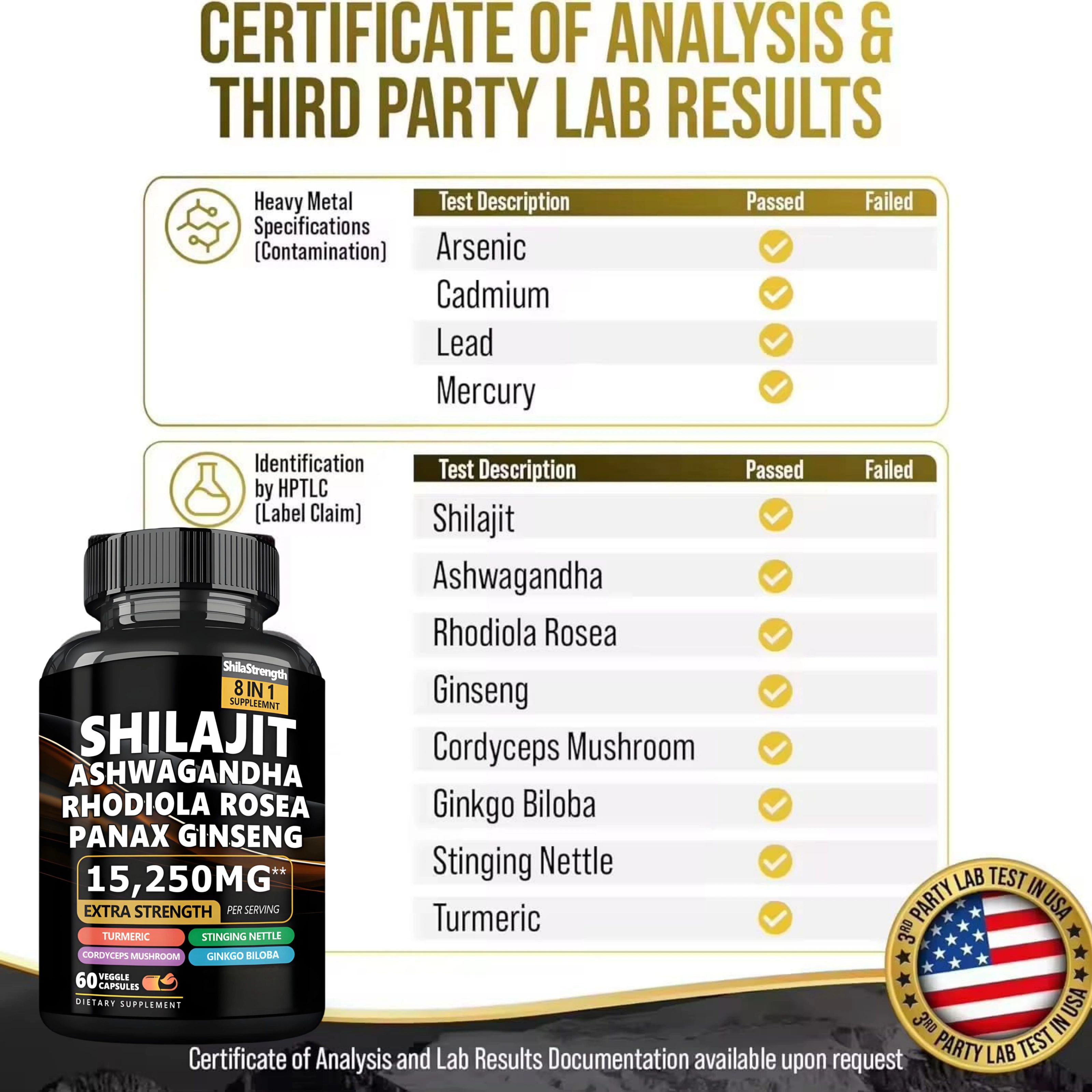 Shilajit Capsules For Men And Women Natural Energy Hormonal Balance Stamina Strength Vitality Libido Fertility Immunity Mental Focus And Performance Supplement