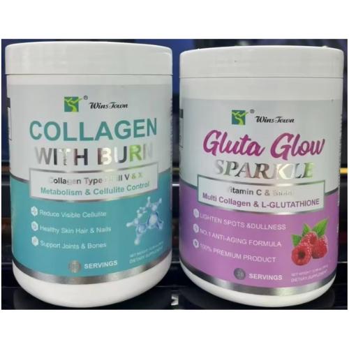 Glow & Burn Duo GlutaGlow Sparkle + Collagen With Burn For Total Skin Brightening Firmness Fat Metabolism & Youthful Body Wellness Brighten Your Skin Boost Metabolism And Enhance Body Vitality