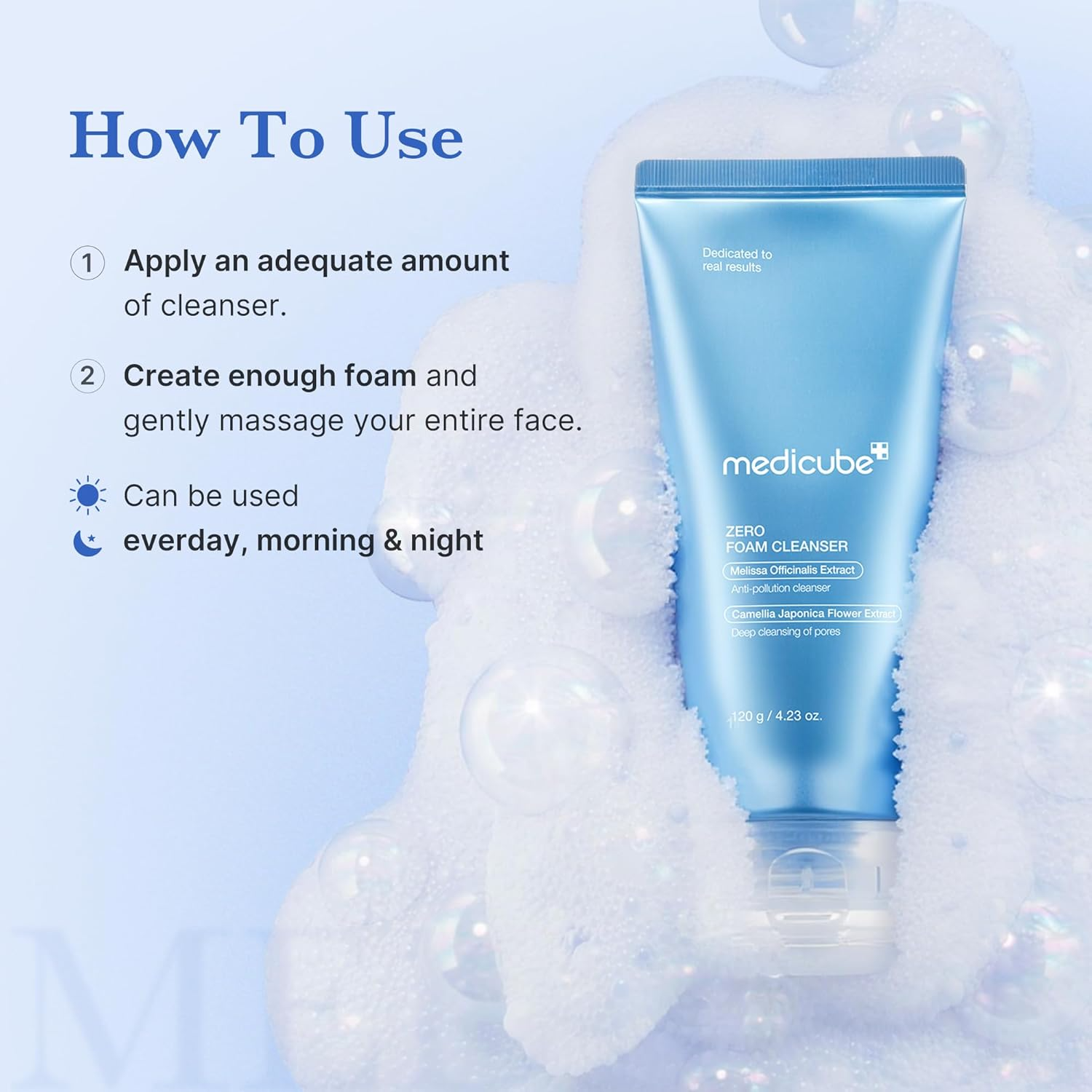 Medicube Zero Foam Cleanser For Sensitive Skin Sebum Control Moisture Balance And Pore Minimization Gentle Korean Cleanser That Controls Oil Balances Moisture And Minimizes Pores For Sensitive Skin