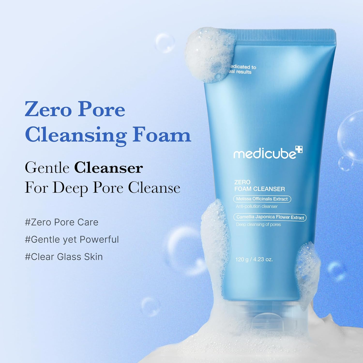 Medicube Zero Foam Cleanser For Sensitive Skin Sebum Control Moisture Balance And Pore Minimization Gentle Korean Cleanser That Controls Oil Balances Moisture And Minimizes Pores For Sensitive Skin