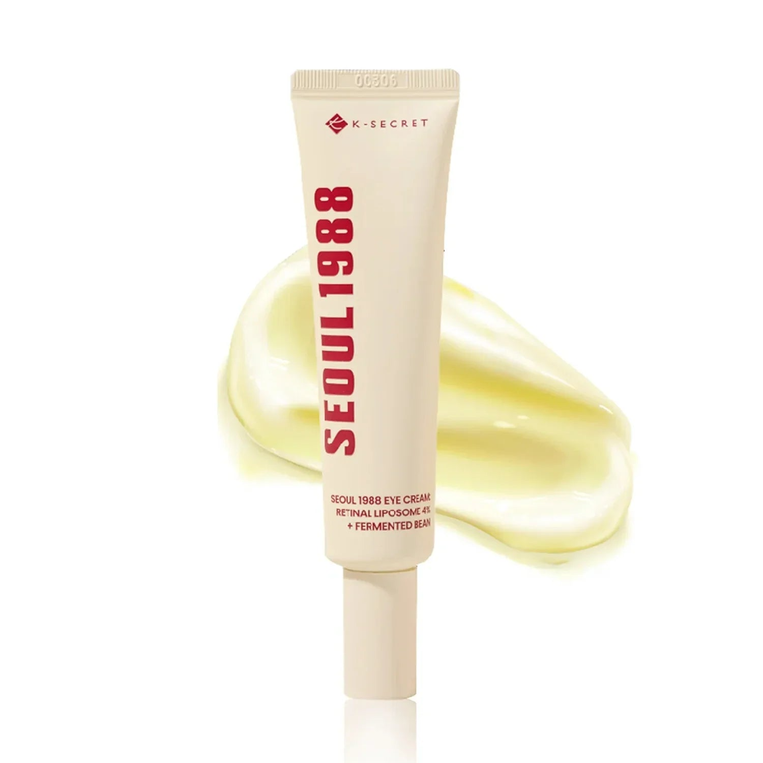 K-Secret Seoul 1988 Eye Cream Retinal Liposome 4% + Fermented Bean – 30ml Advanced Retinal Eye Cream That Smooths Wrinkles Brightens Dark Circles And Firms Delicate Skin