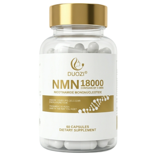 DUOZI NMN 18000 NAD+ Booster Anti-Aging Longevity Cellular Energy Metabolism Focus Vitality DNA Repair Nicotinamide Mononucleotide Youthful Skin Memory Support Wellness Supplement High Potency 60S