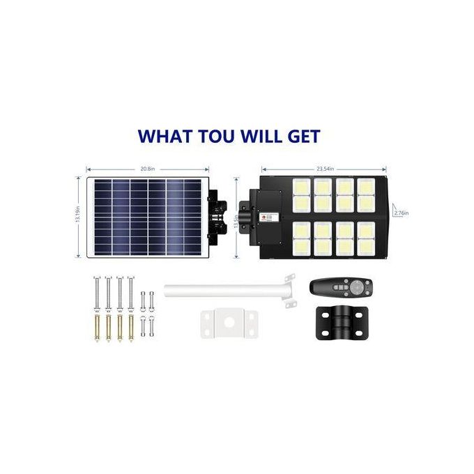 Solar Light Solar Street Light 1000W Led Outdoor Solar Motion Sensor Security Flood Lights
