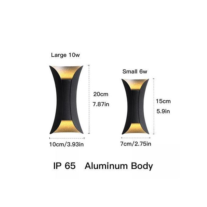 OPTONICA Up Down Light Indoor Modern LED Outdoor Wall Light