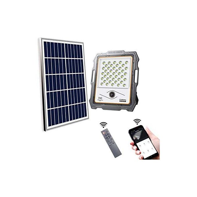 Solar Light 200W LED SOLAR FLOODLIGHT With HD 1080P IP Outdoor Security CCTV Camera Wireless Wifi
