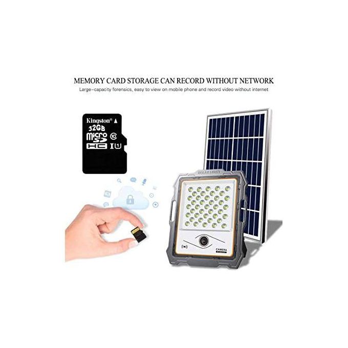 Solar Light 200W LED SOLAR FLOODLIGHT With HD 1080P IP Outdoor Security CCTV Camera Wireless Wifi