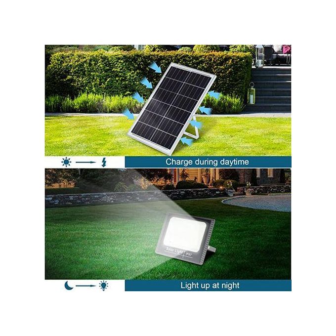 Solar Light Dusk To Dawn 60W LED SUPER BRIGHT SOLAR FLOODLIGHT
