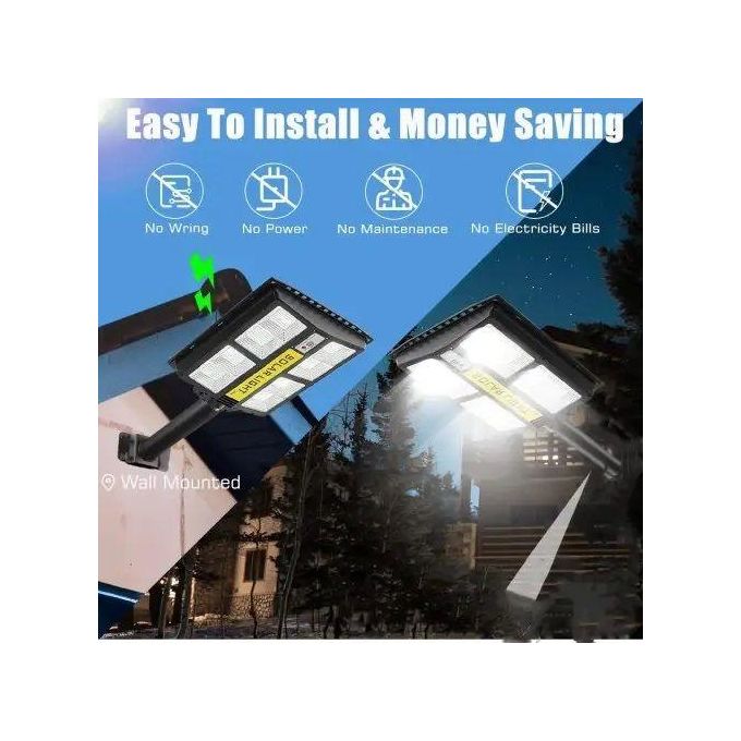 Solar Light 200W SOLAR STREETLIGHT With Motion Sensor Control