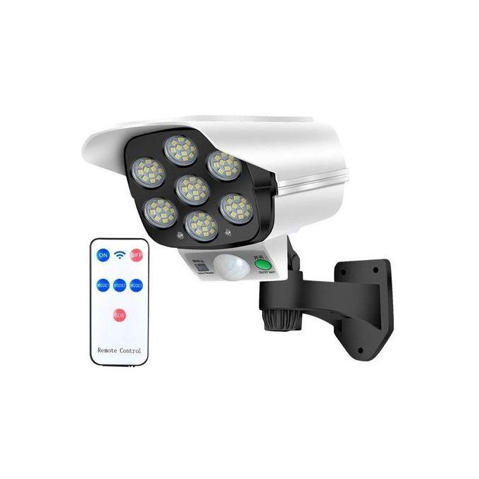 2 In 1 Solar Powered Dummy Fake Camera Lamp
