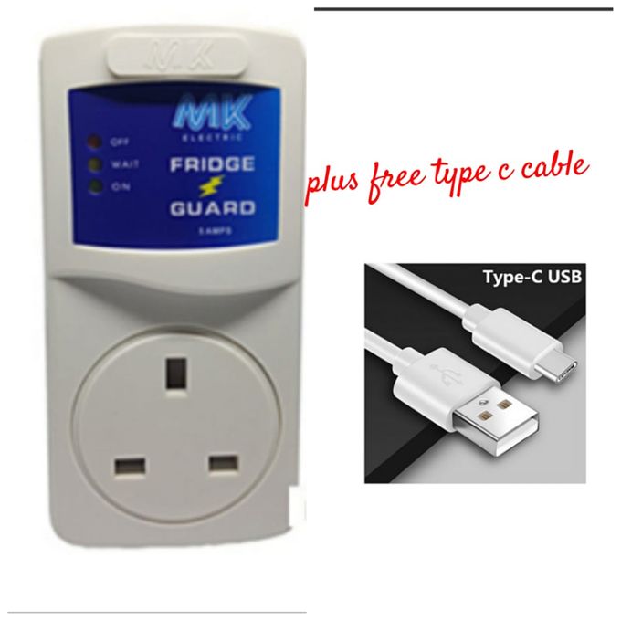Mk Electric FRIDGE Guard Plus Free Type C Cable