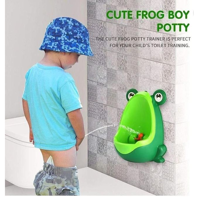 Frog Potty Training Urinal, Cute Wall Mounted Frog Pee Training Urinal for Toddler