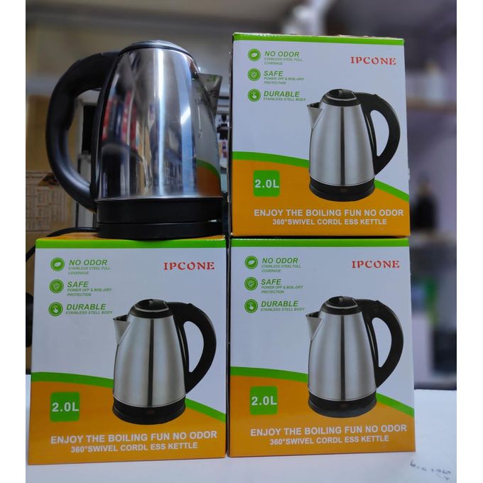 IPCONE 1500W 2.0L Electric Kettle 360⁰ Water Heater Boiler Jug