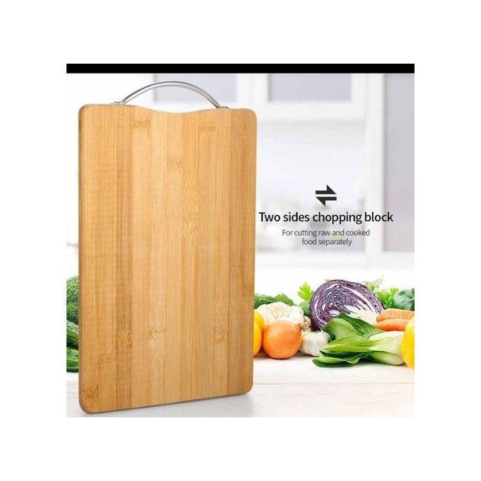 Wooden Bamboo Double Sided Chopping Board