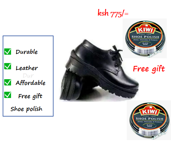 OFFER! OFFER! BACK TO SCHOOL UNISEX GENUINE LEATHER SCHOOL SHOES, LIGHTWEIGHT, COMFORTABLE ALL-DAY, TOUGHEES STYLE, DURABLE, PERFECT FOR BOYS & GIRLS, GREAT FOR ALL SEASONS, CASUAL & SCHOOL WEAR
