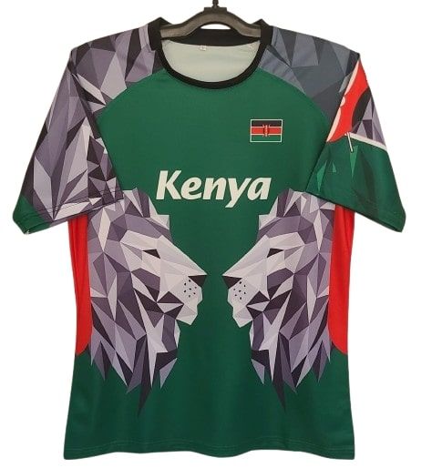 NEW TREND Unisex Kenyan Jersey Team Kenya RUGBY Jersey Kenyan Flag Soccer Match Kenya Tshirt Weekend Daywear Gym Fitness Gameday Streetwear Airport Aesthetics Chill Travel Errands