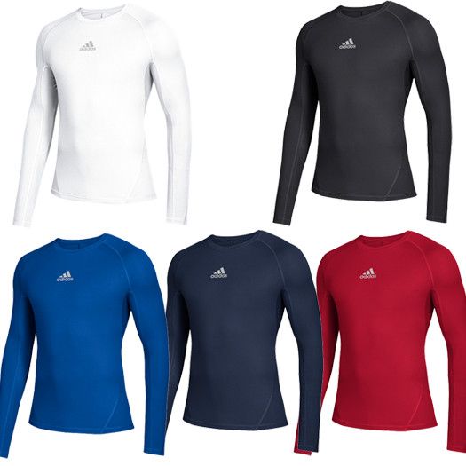 Men's Baselayer Shirt Alpha Skin Sport Long-Sleeved Workout Top Tee Pregame Fitness Tactical Gym Shirts Compression Running TShirt For Men Base Top One Size Fits All Stretchy Lightweight
