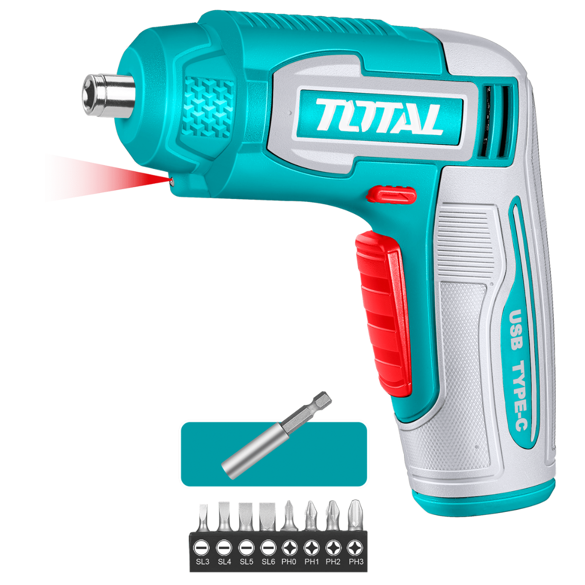 TOTAL  TSDLI0458 Cordless screwdriver 4V