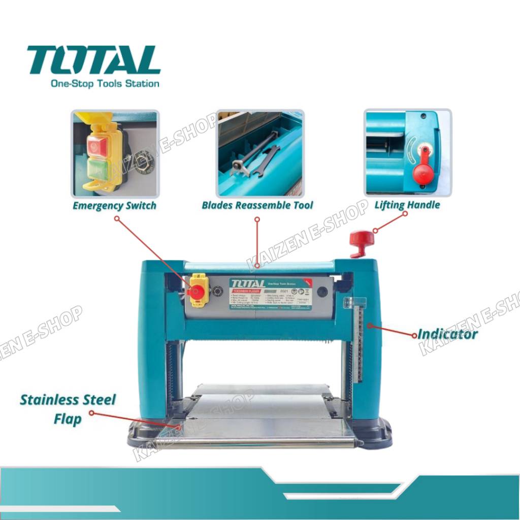 TOTAL  TTKP15001 Thickness planer 1500W