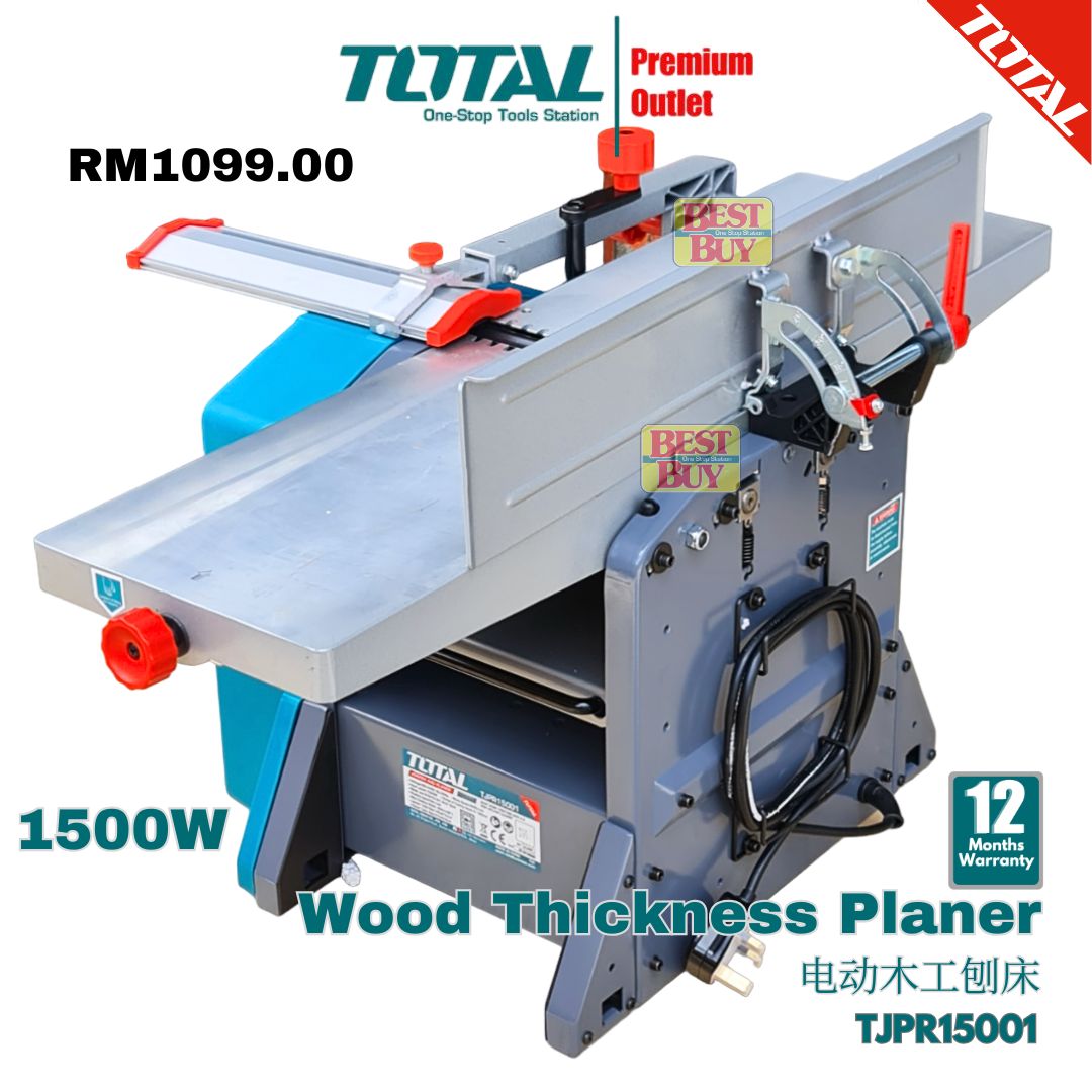 TOTAL  TJPR15001 Jointer and planer 1500W