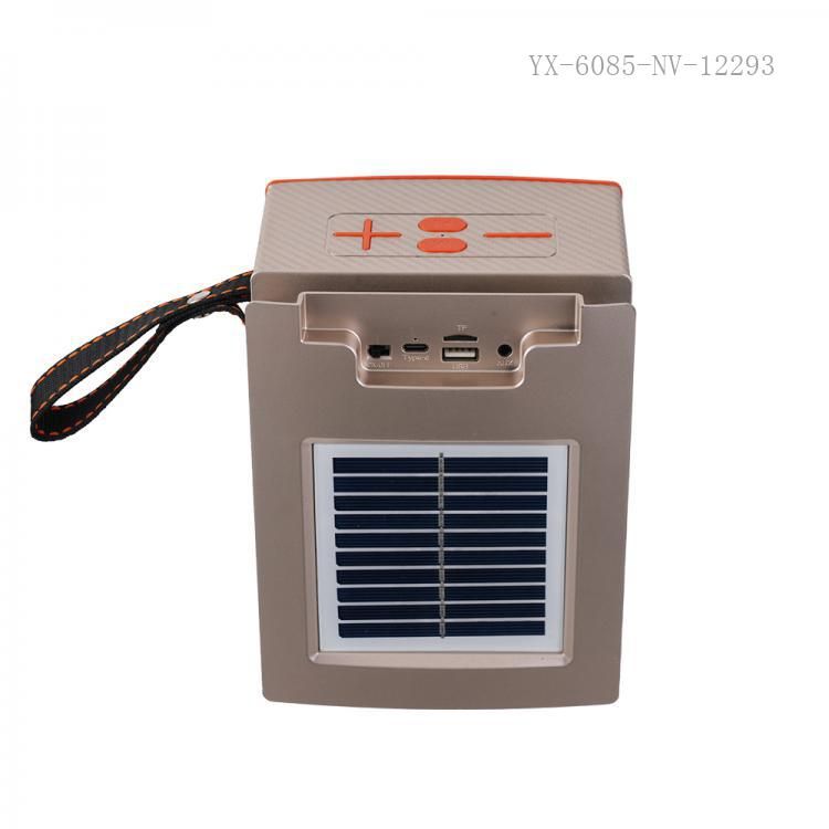 NEWVEW NV-9183 SOLAR BLUETOOTH SPEAKER – TWS PAIRING, TF/USB/FM INPUTS & TYPE-C CHARGING