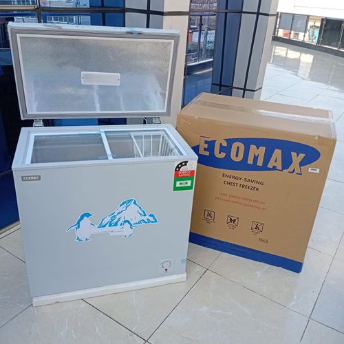 CLEARANCE OFFER Ecomax 169Ltr Chest Freezer with Ice Brick Pack Cooler Extend Cold Time During Power Outages
