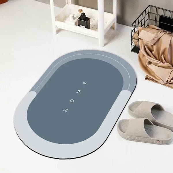 CLEARANCE OFFER Bathroom Anti-Slip Mat Rubber Underside Quick Drying Mat
