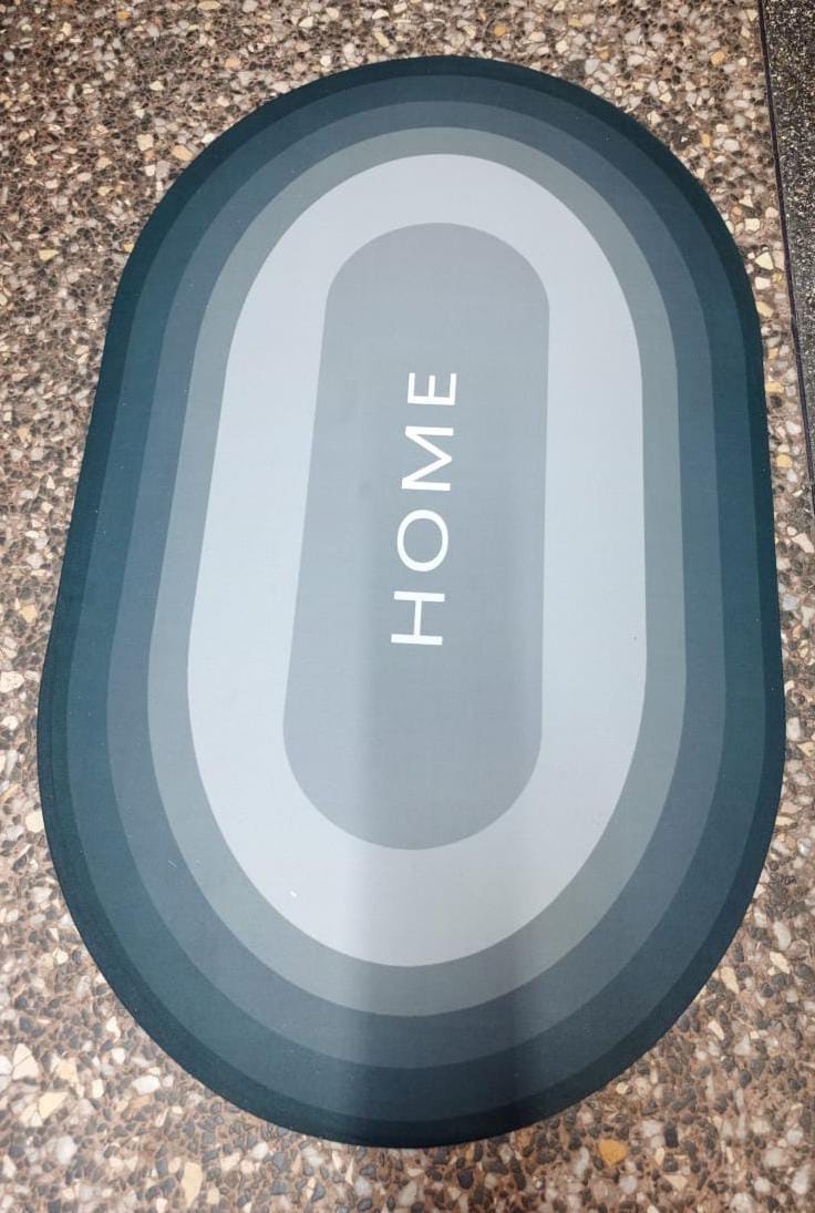 CLEARANCE OFFER Bathroom Anti-Slip Mat Rubber Underside Quick Drying Mat