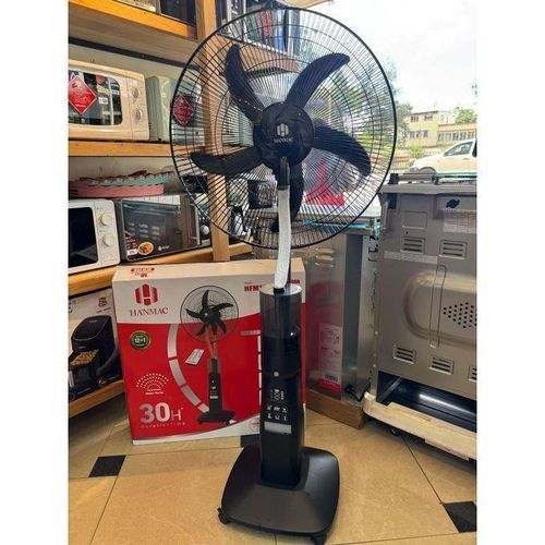 CLEARANCE OFFER HANMAC multipurpose standing fan with humidifier 18' rechargable