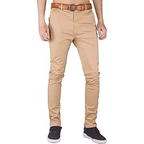 CLEARANCE OFFER Men's Non-Fade Stretcher Khaki Chinos Casual Trouser -
