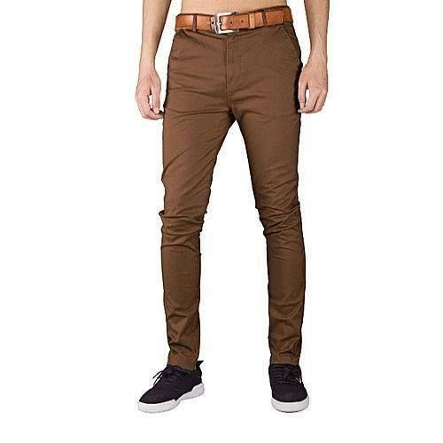 CLEARANCE OFFER Soft Khaki Trouser Stretch Slim Fit Casual