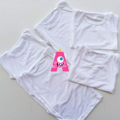 CLEARANCE OFFER 6PCs Pure Cotton New Born Baby Vest