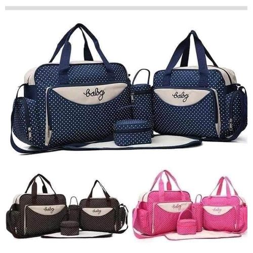 CLEARANCE OFFER 5 In 1 Baby Diaper Bag Nappy Changing Pad Travel Mummy Bag