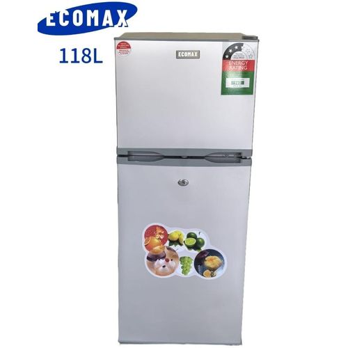 CLEARANCE OFFER Ecomax 118l double door energy saver double door refrigerator