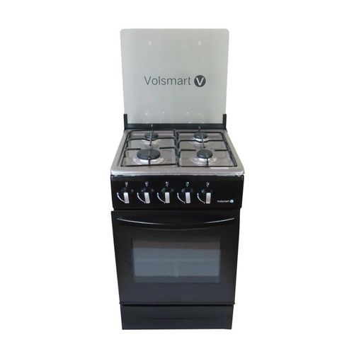 CLEARANCE OFFER VOLSMART 4 Burner  Free Standing Gas Cooker Cooking Range with 60L Oven 4 Gas Cooker + Gas Oven