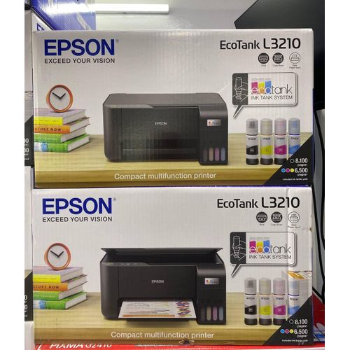 CLEARANCE OFFER Epson EcoTank L3210 Color A4 All-in-One Ink Tank NEW Printer