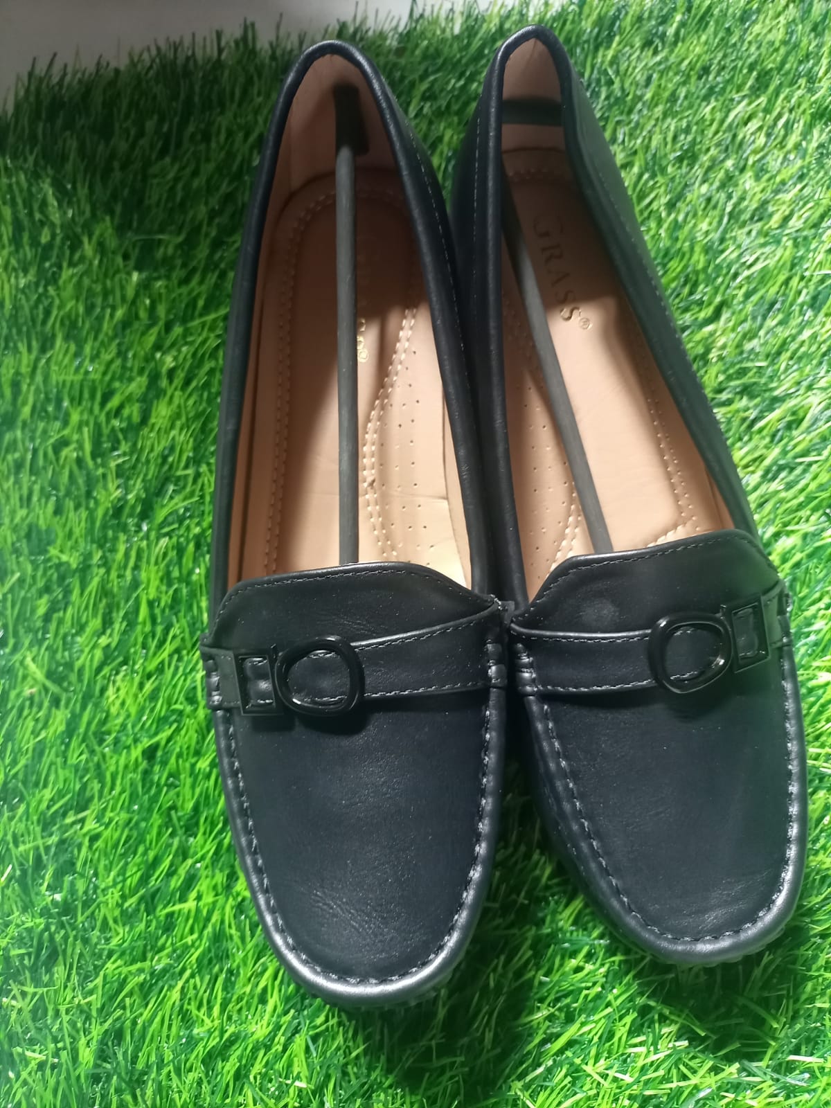 Comfortable,quality,leather, durable, orthopedic, official classy  loafer wedges/heels ladies/women shoes