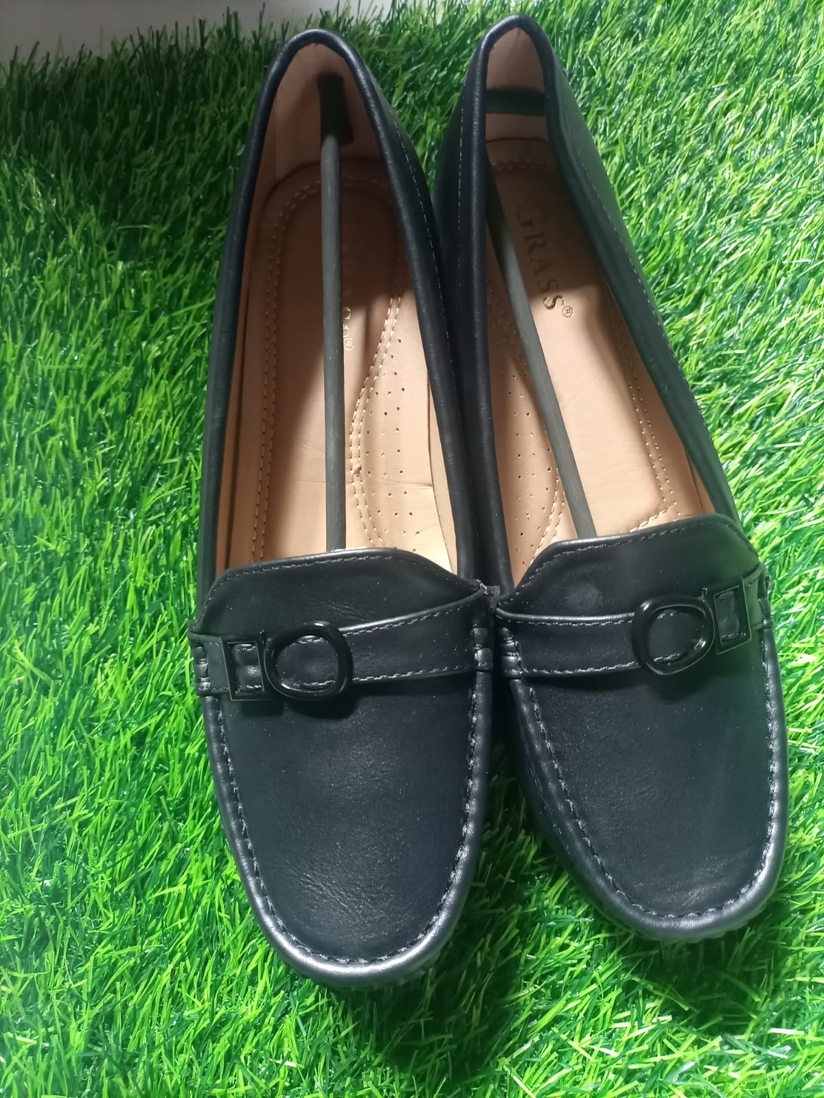 Comfortable,quality,leather, durable, orthopedic, official classy  loafer wedges/heels ladies/women shoes