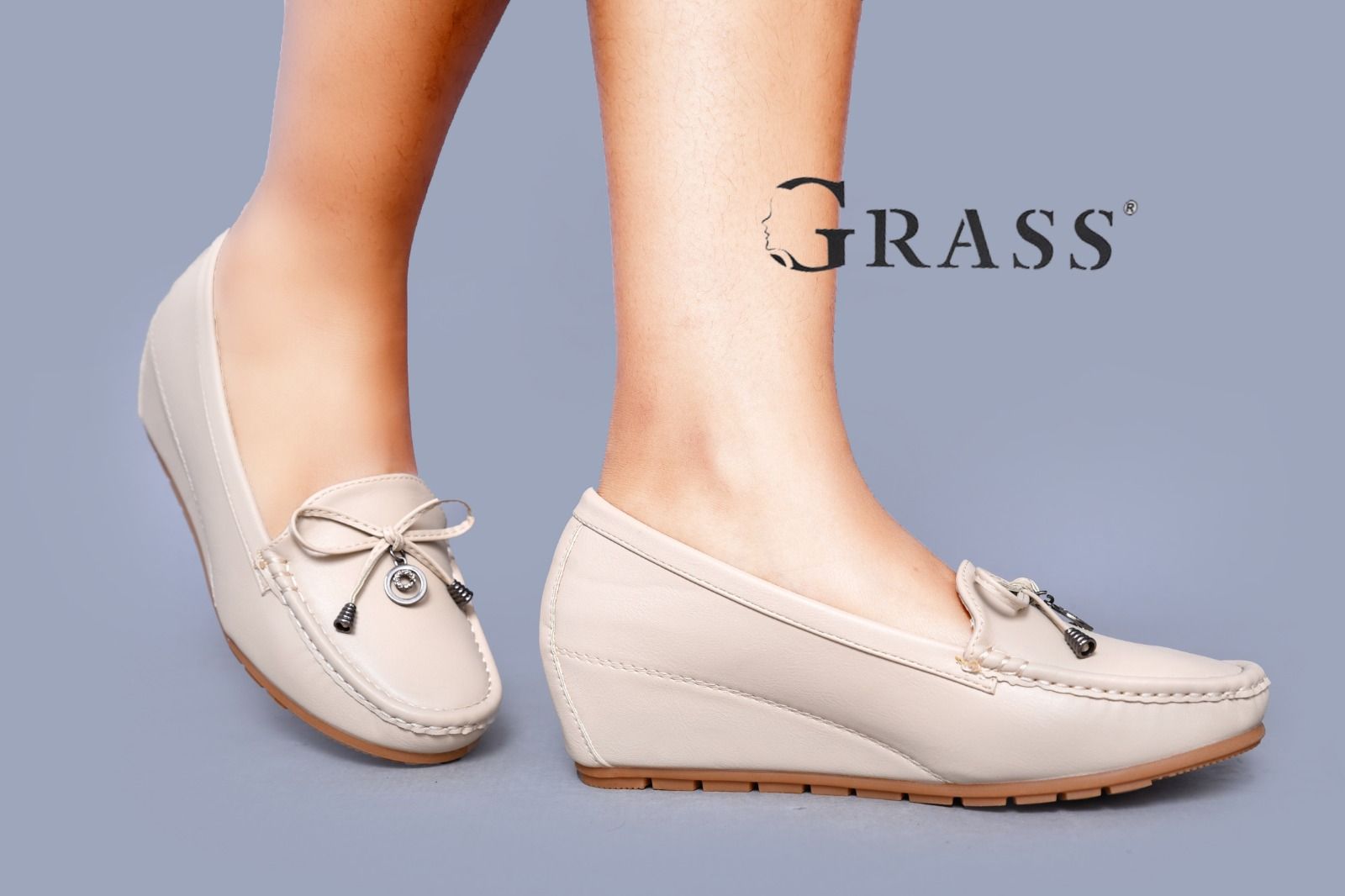 Comfortable,quality,leather, durable, orthopedic, official classy loafer wedges/heels ladies/women shoes all time occasion